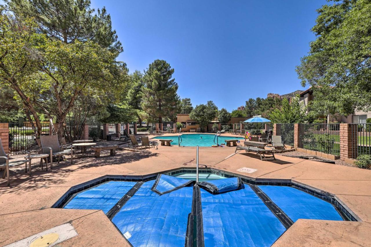 Sedona Condo Mtn Views, Balcony And Hot Tub Access Extérieur photo