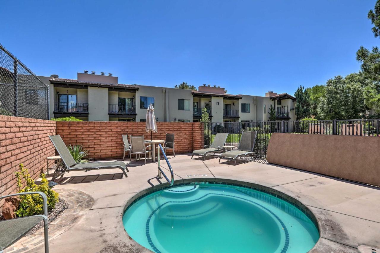 Sedona Condo Mtn Views, Balcony And Hot Tub Access Extérieur photo