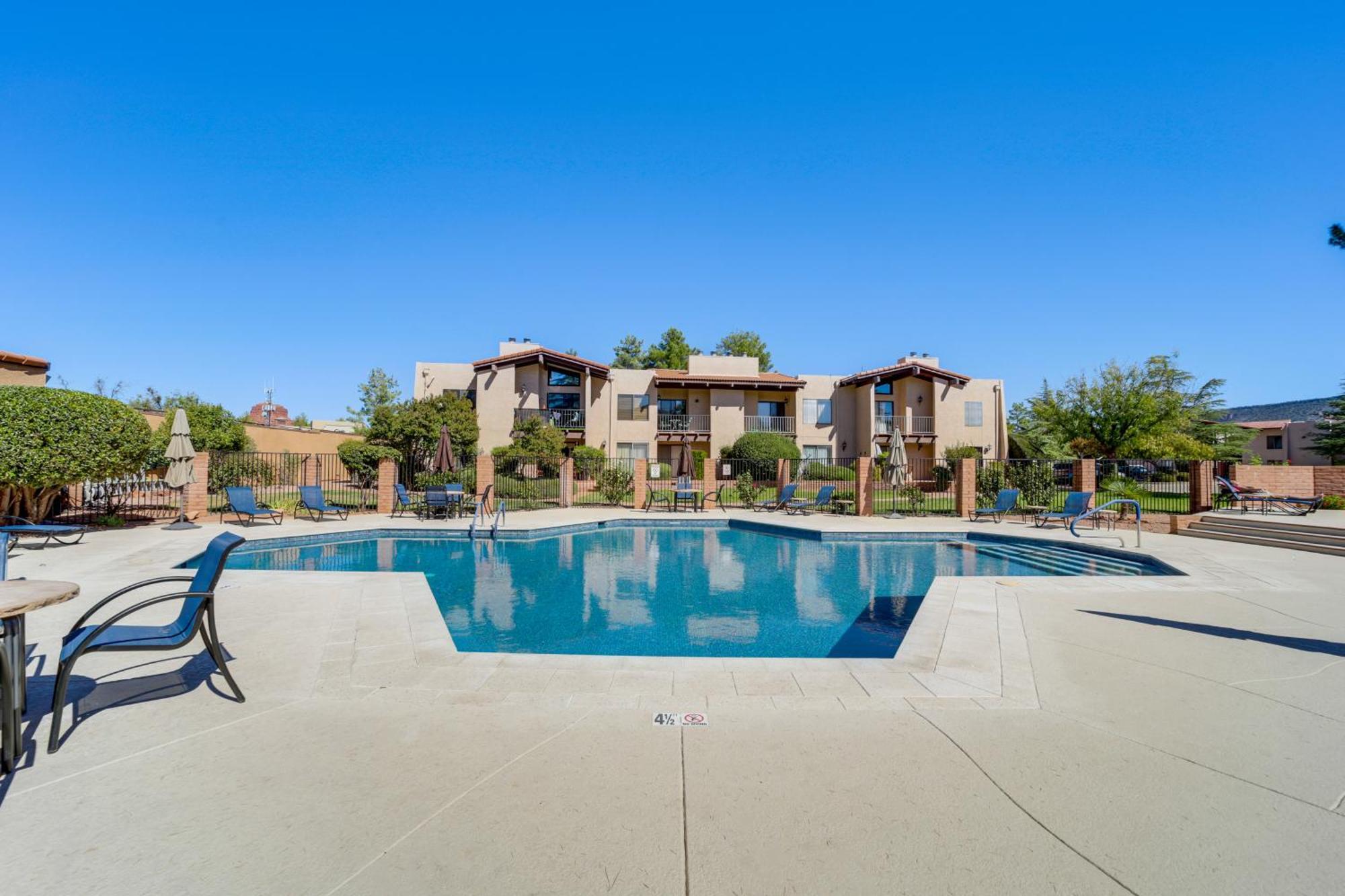 Sedona Condo Mtn Views, Balcony And Hot Tub Access Extérieur photo